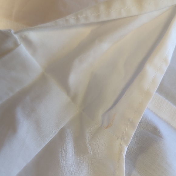 J Crew Poplin Wrapped Top White XS preppy Business casual minimalist office - Picture 8 of 8